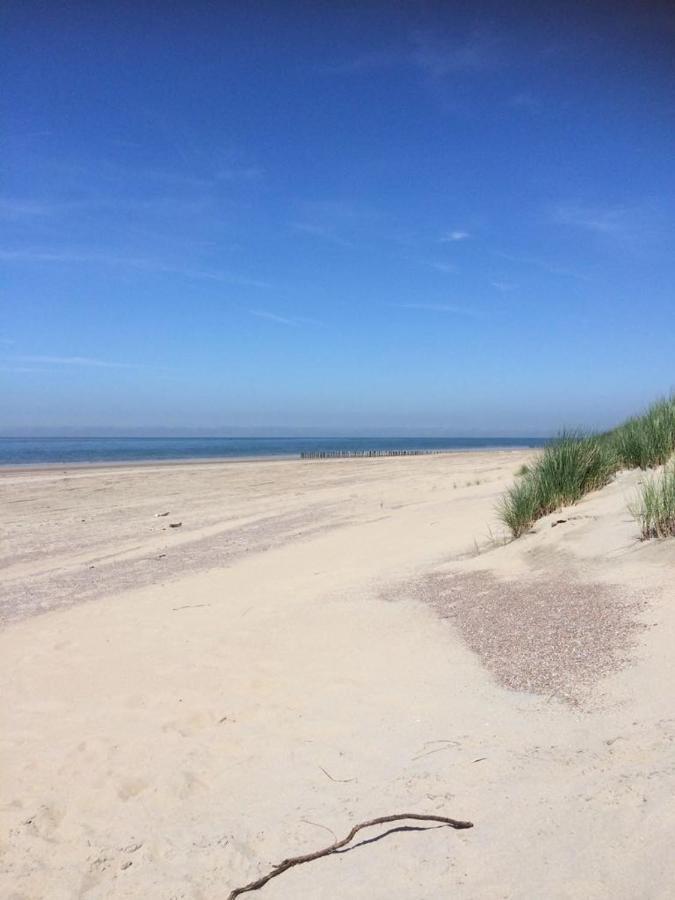 T Huuske Tuinappartement Met Fantastisch Uitzicht, Nabij Zee Zonnemaire Buitenkant foto